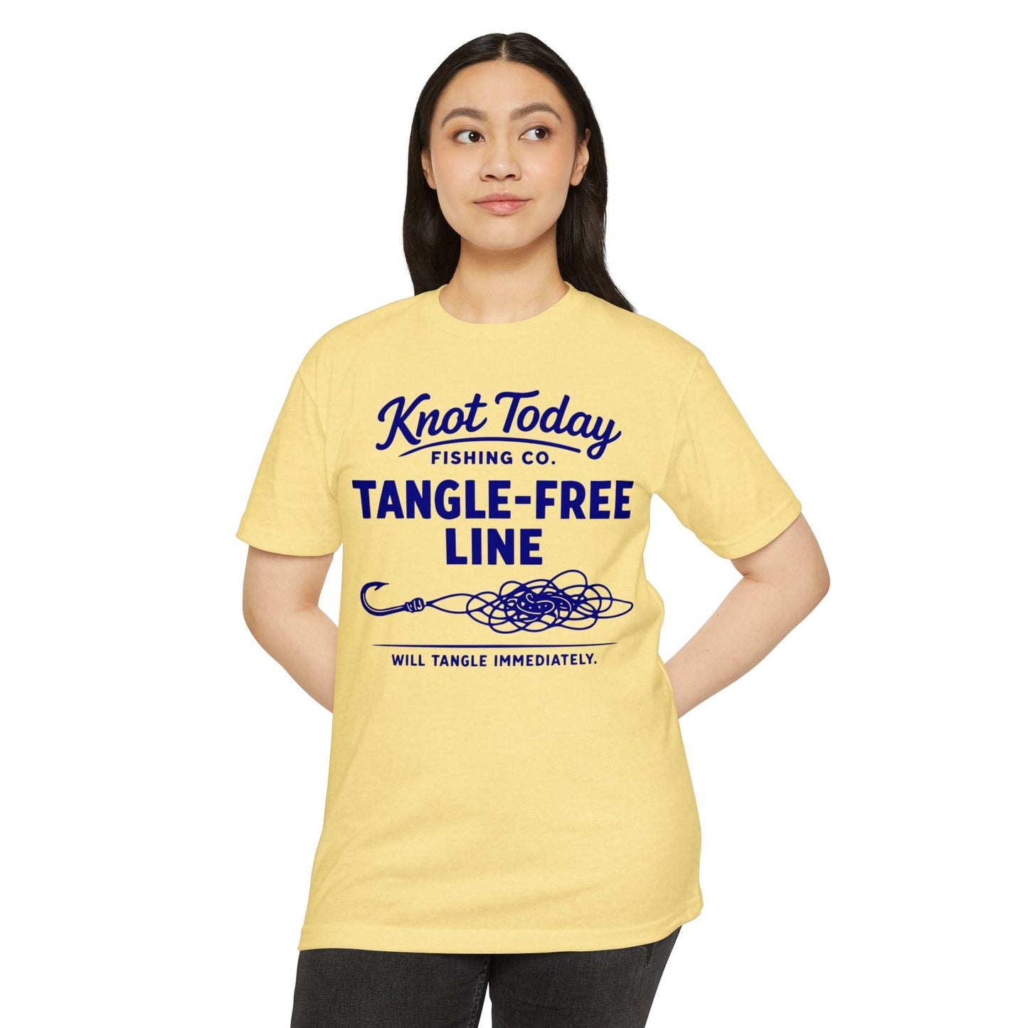 Knot Today Fishing Co. — Unisex Cotton-Poly Blend T-Shirt
