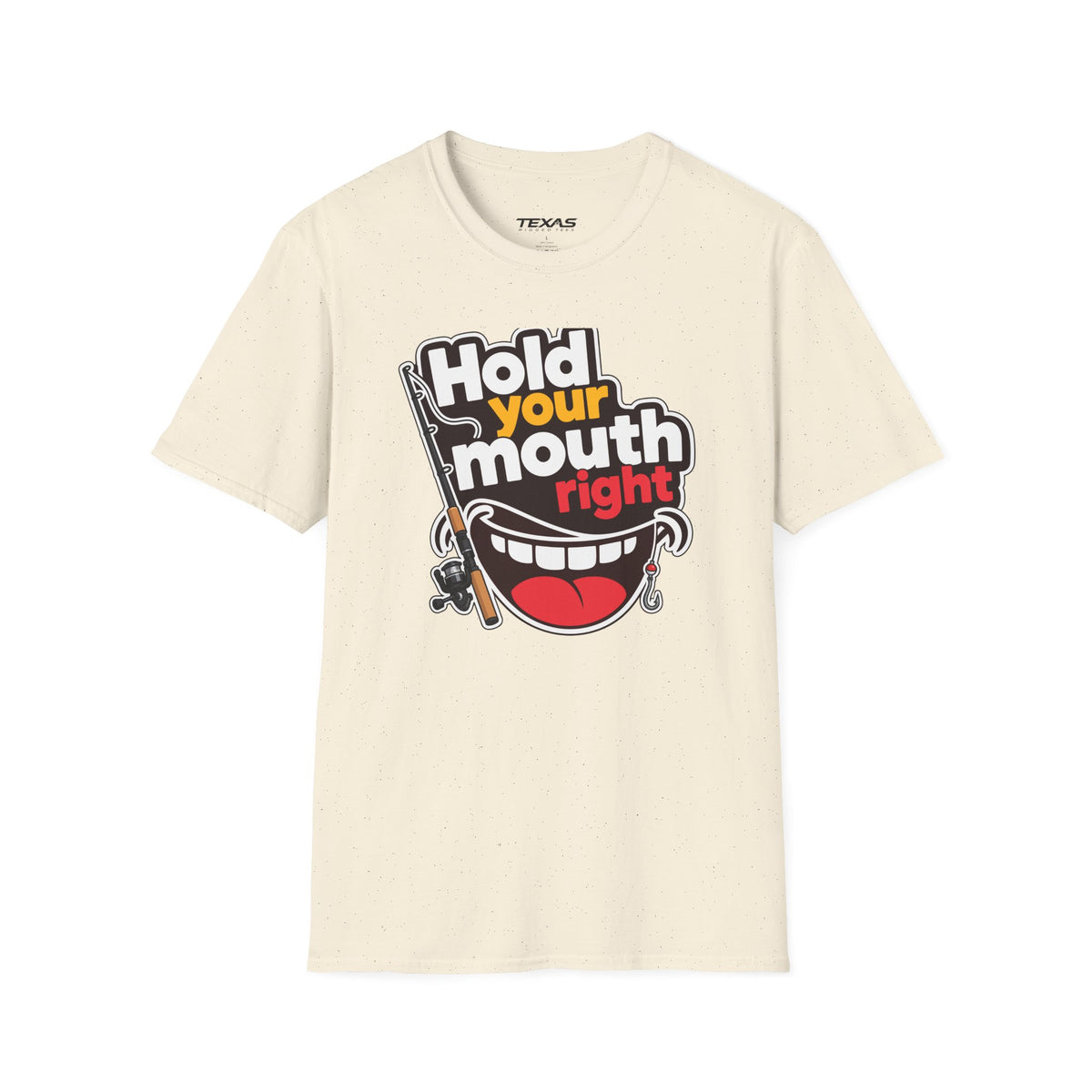 Hold Your Mouth Right — Unisex Cotton Tee