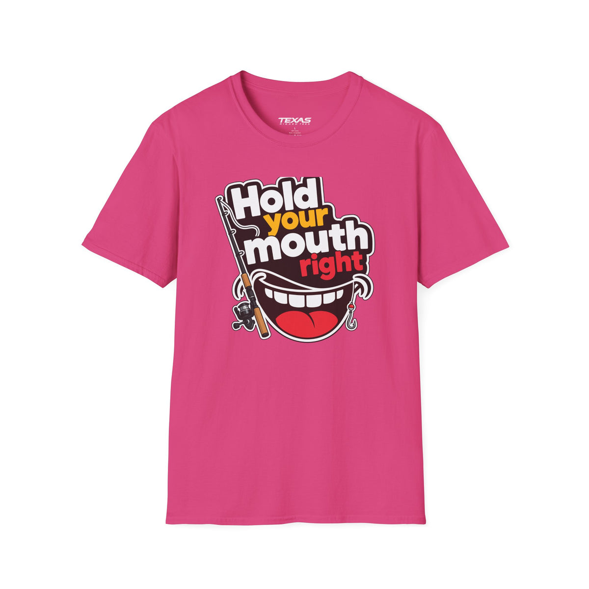 Hold Your Mouth Right — Unisex Cotton Tee