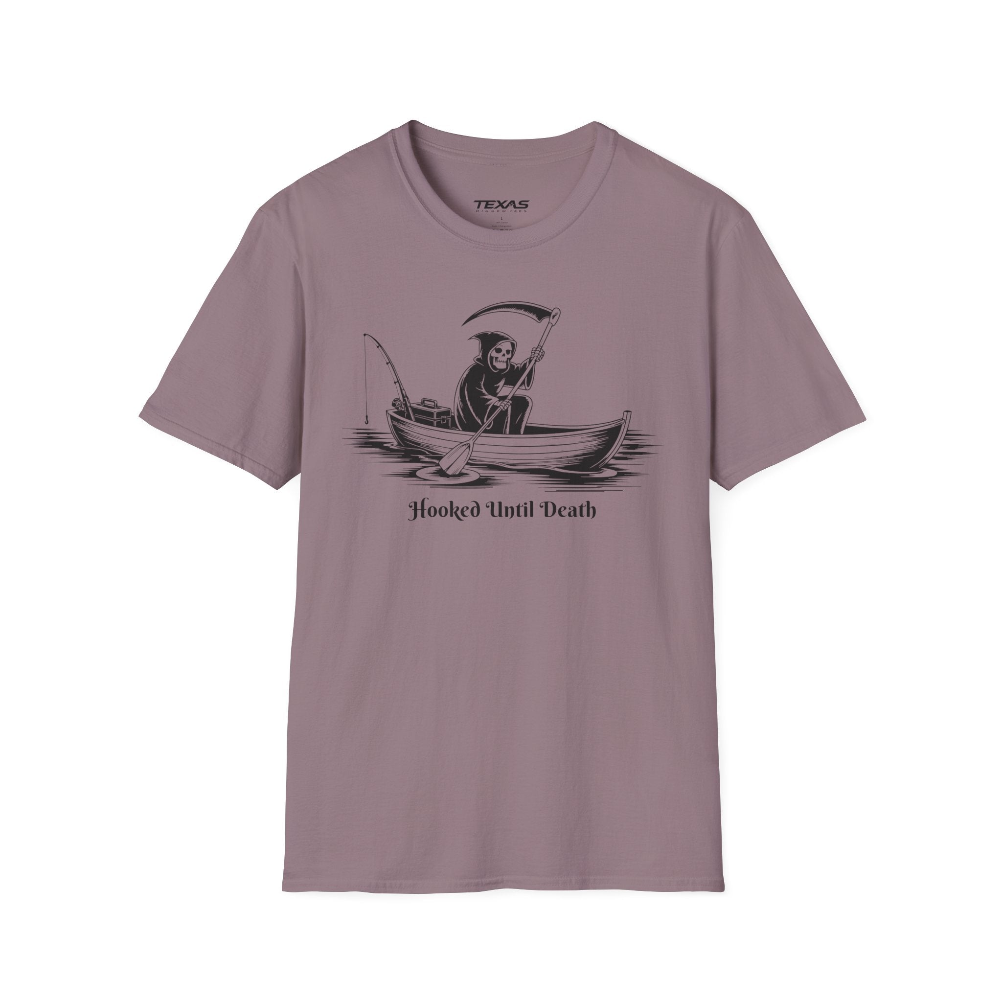 Hooked Until Death — Unisex Cotton Tee