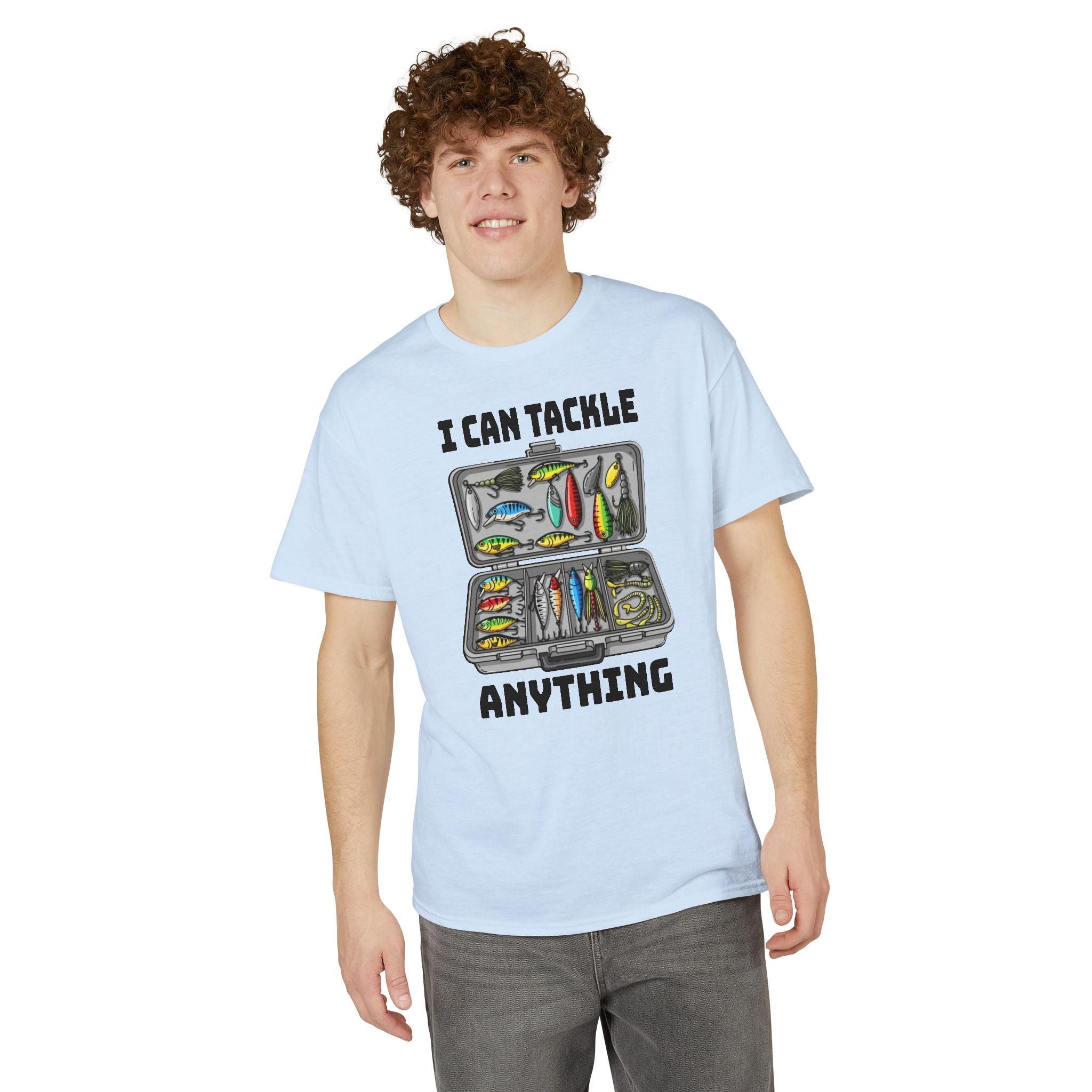 I Can Tackle Anything — Unisex DryBlend® T-Shirt