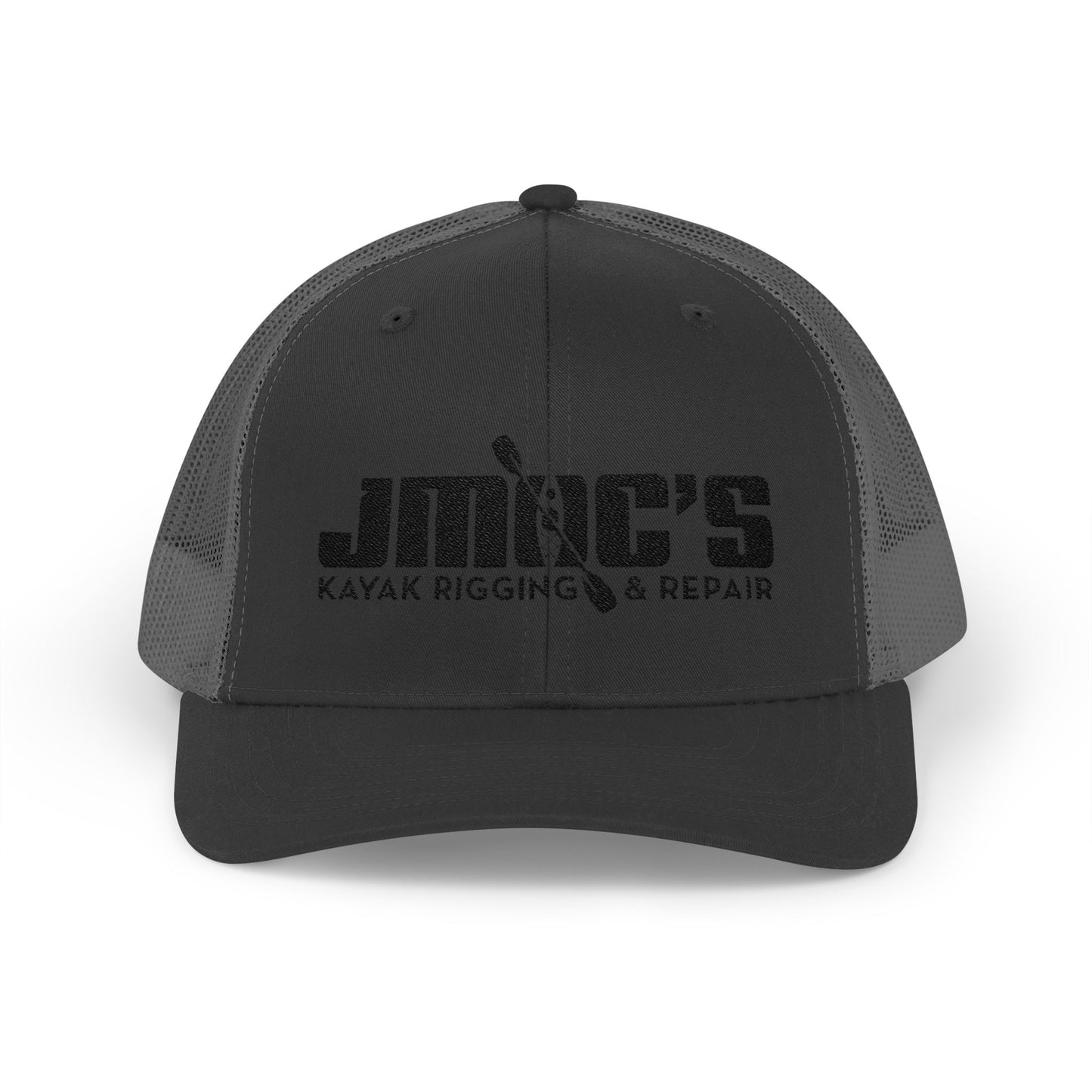 JMOC's Kayak Rigging & Repair (Dark Logo) — Embroidered Baseball Cap