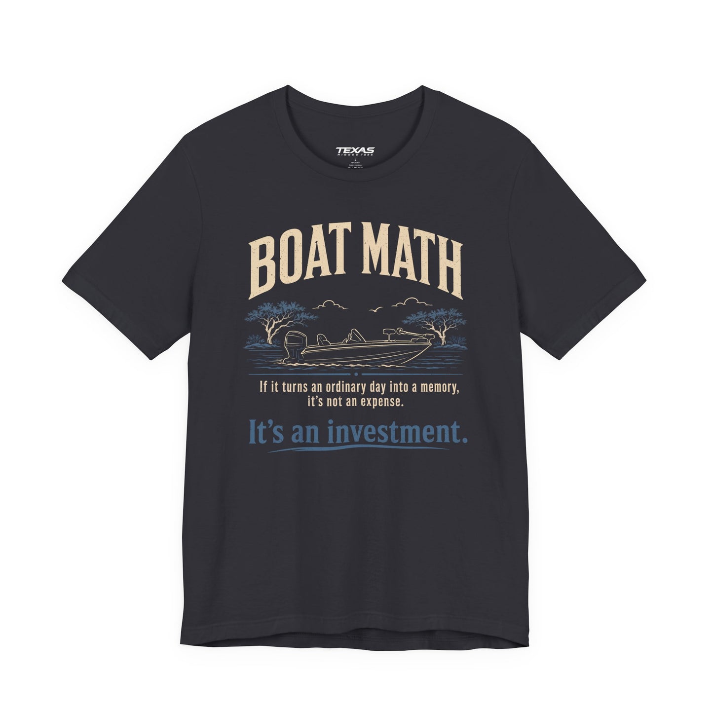 Boat Math — Unisex Cotton Tee