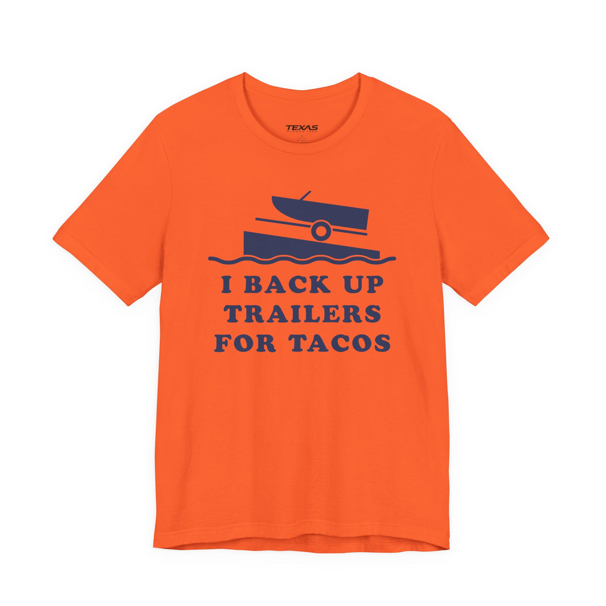 I Back Up Trailers for Tacos — Unisex Cotton Tee