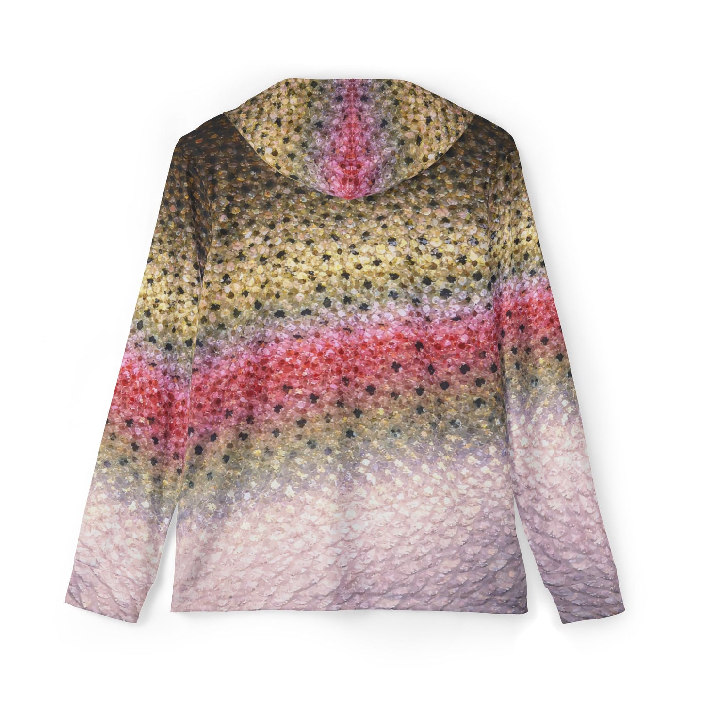 Rainbow Trout — Unisex Fishing Pullover Hoodie (SPF 50+)