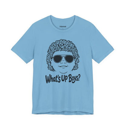 What’s Up Boys? — Unisex Cotton Tee