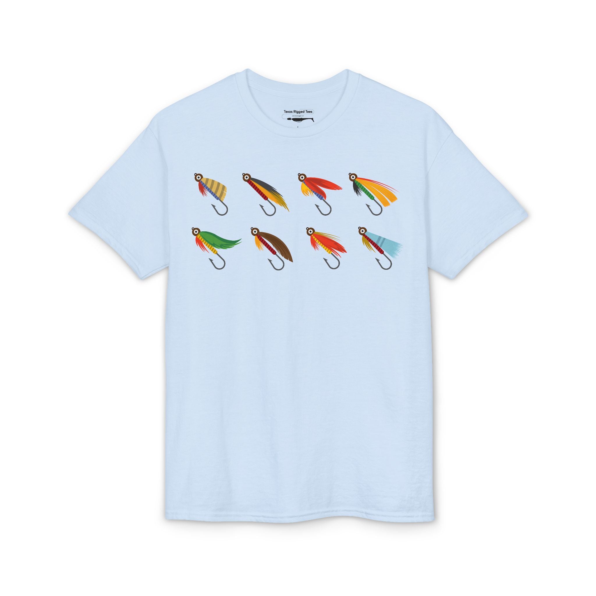 Colorful Flys — Unisex DryBlend® T-Shirt
