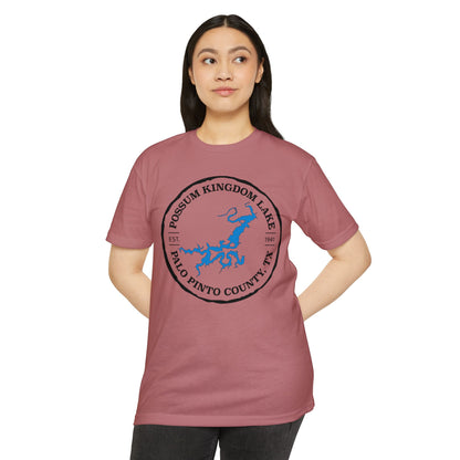 Possum Kingdom Lake — Unisex Cotton-Poly Blend T-Shirt