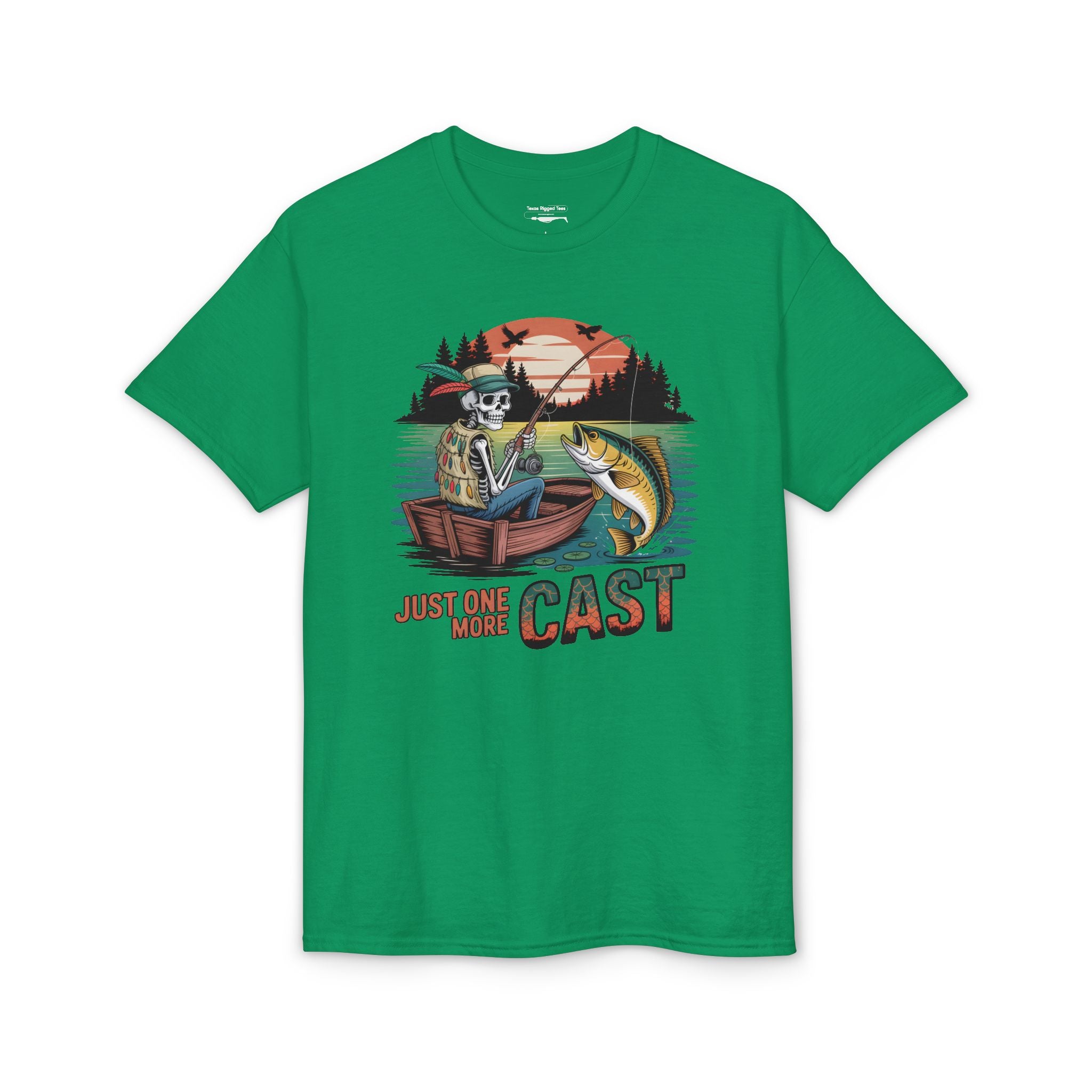 Just One More Cast — Unisex DryBlend® T-Shirt