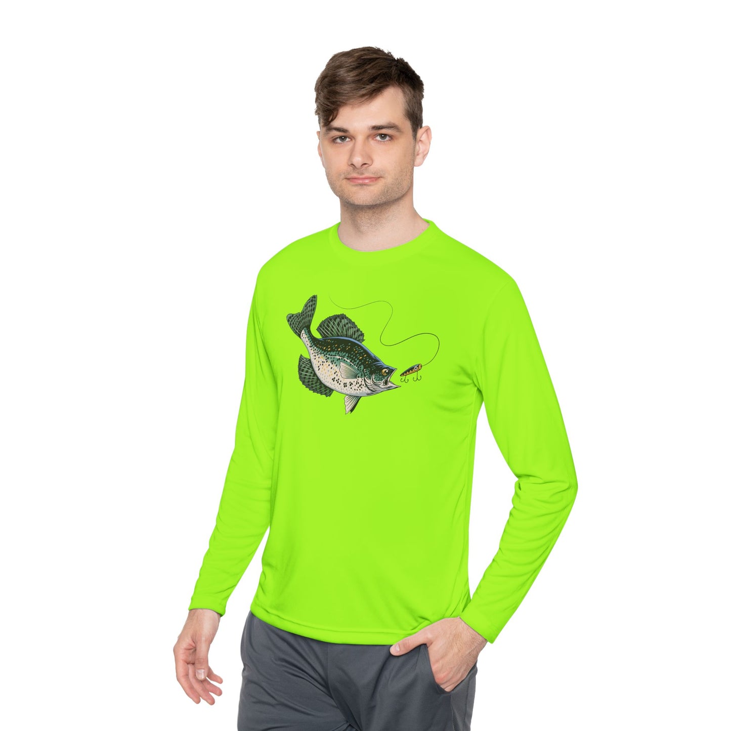 Crappie — Unisex Long Sleeve T-Shirt