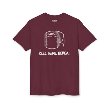 Reel. Wipe. Repeat. — Unisex DryBlend® T-Shirt