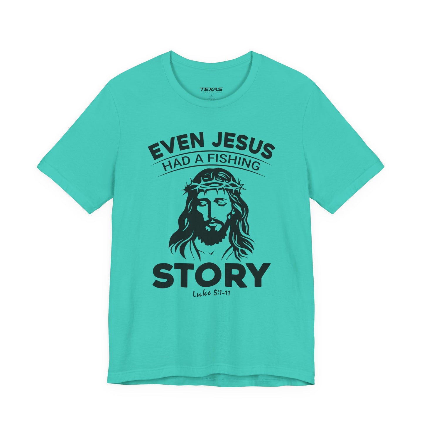 Even Jesus Had a Fishing Story — Unisex Cotton Tee