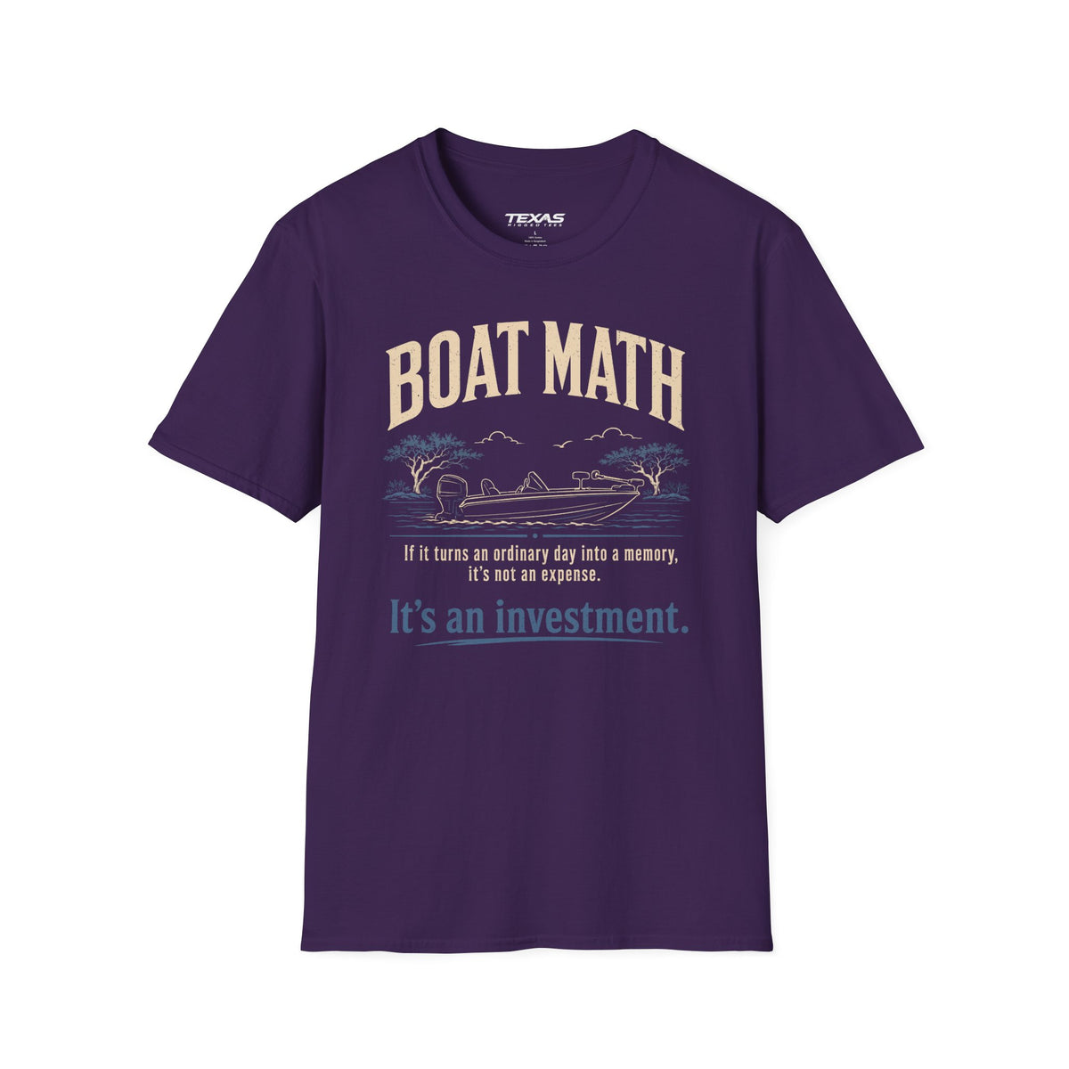Boat Math — Unisex Cotton Tee