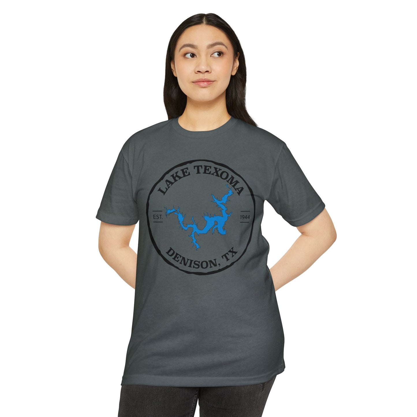 Lake Texoma — Unisex Cotton-Poly Blend T-Shirt