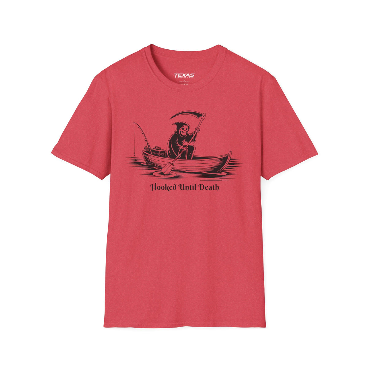 Hooked Until Death — Unisex Cotton Tee