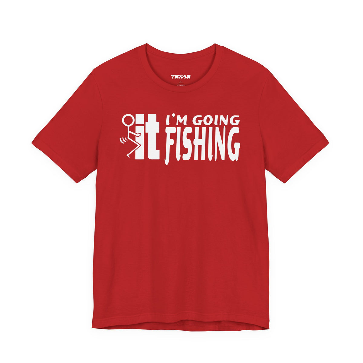 F-It, I’m Going Fishing — Unisex Cotton Tee