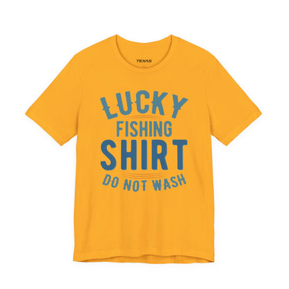 Lucky Fishing Shirt — Unisex Cotton Tee