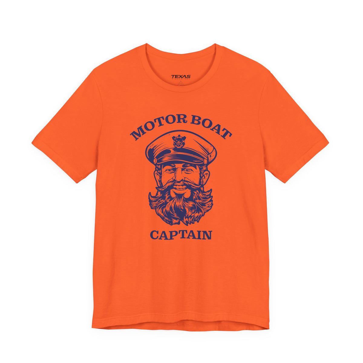 Motor Boat Captain — Unisex Cotton Tee