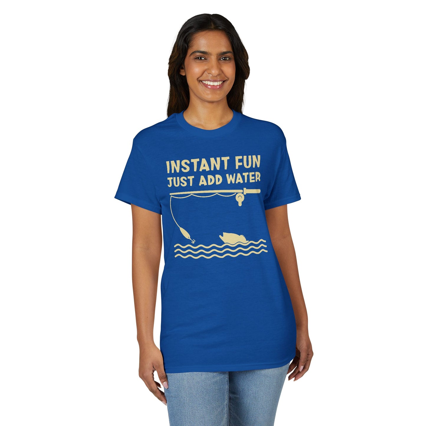 Instant Fun, Just Add Water — Unisex DryBlend® T-Shirt