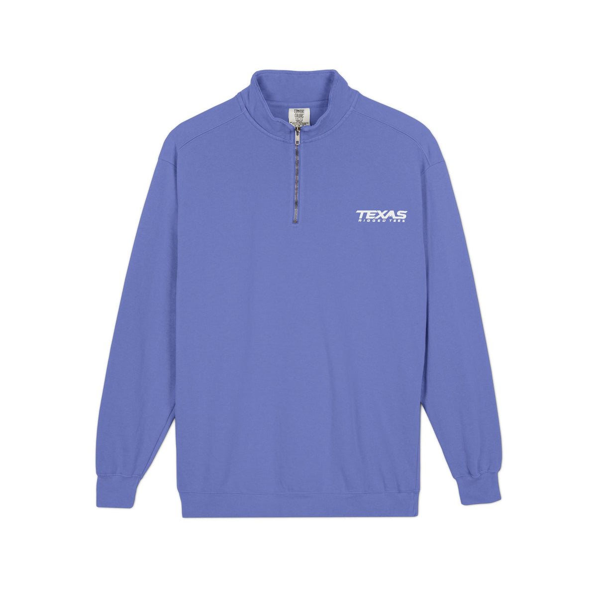 Texas Rigged Tees — Unisex Heavyweight Quarter-Zip Pullover