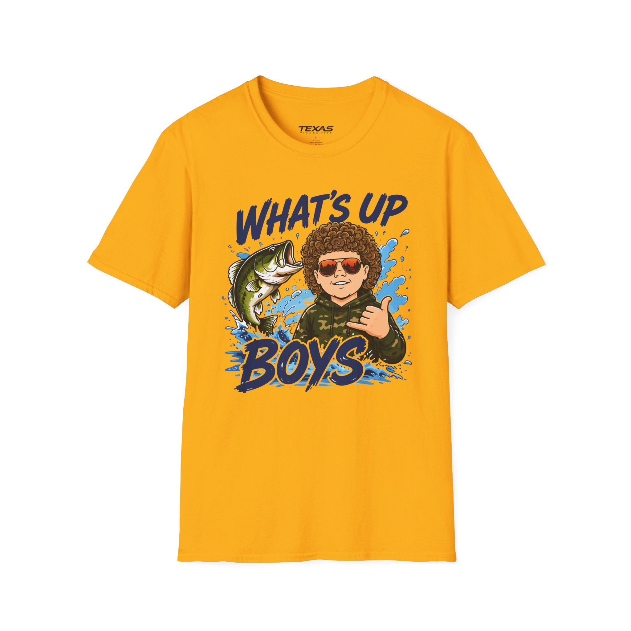 What’s Up Boys? Hang Loose — Unisex Cotton Tee