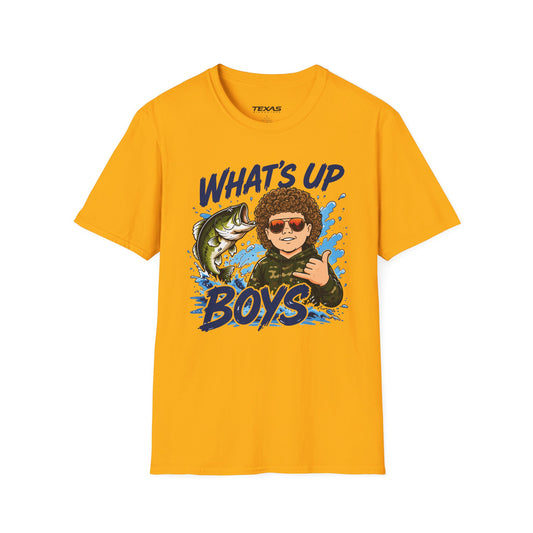 What’s Up Boys? Hang Loose — Unisex Cotton Tee