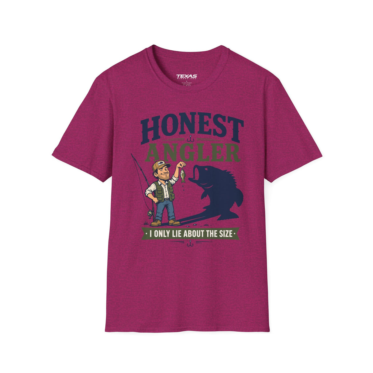 Honest Angler — Unisex Cotton Tee