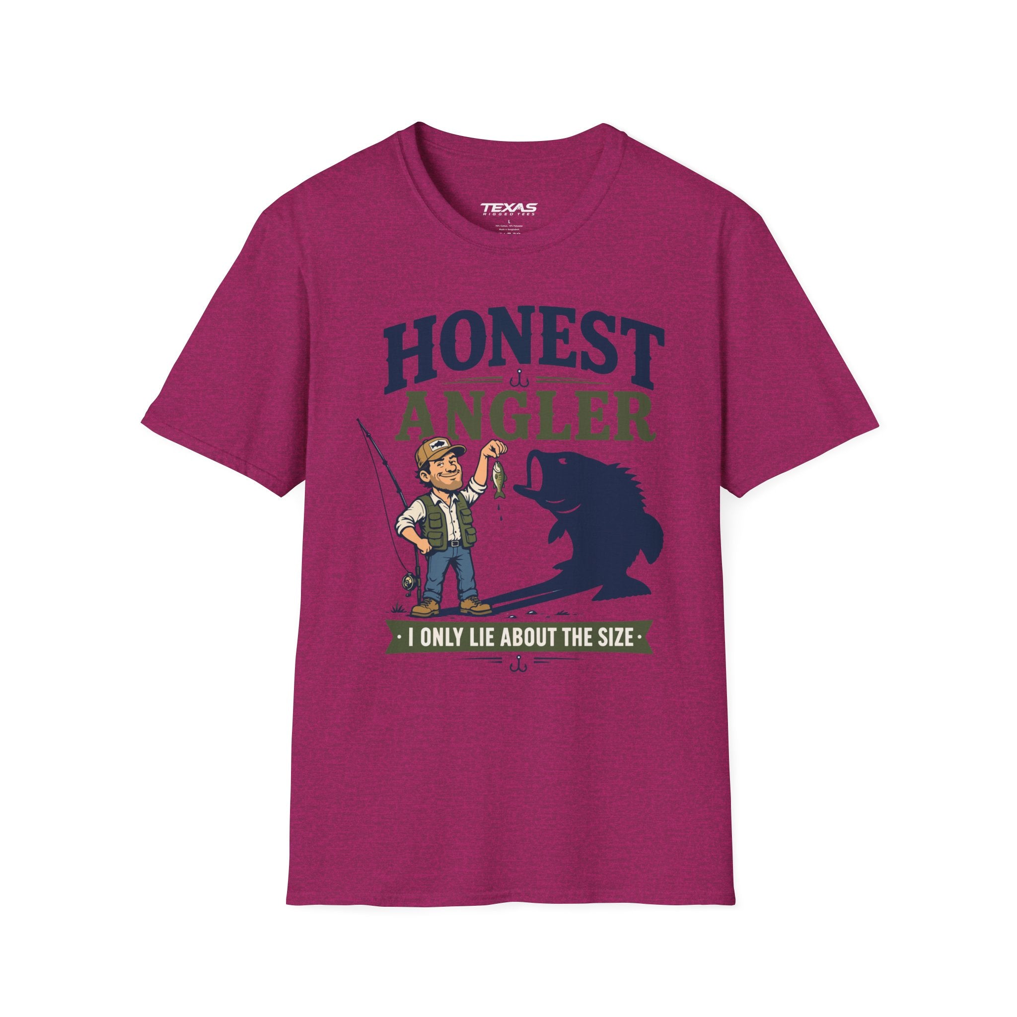 Honest Angler — Unisex Cotton Tee