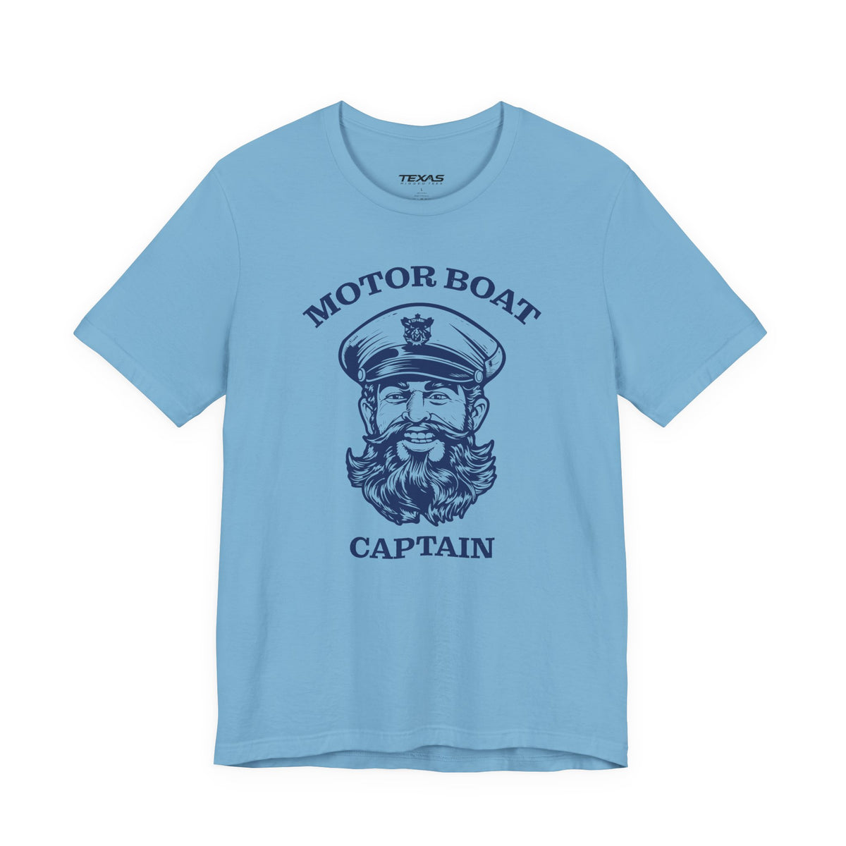 Motor Boat Captain — Unisex Cotton Tee