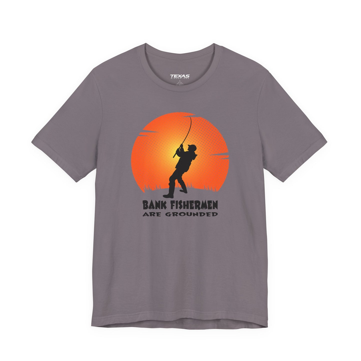 Bank Fishermen Are Grounded — Unisex Cotton Tee