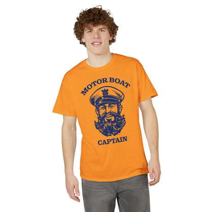 Motor Boat Captain — Unisex DryBlend® T-Shirt