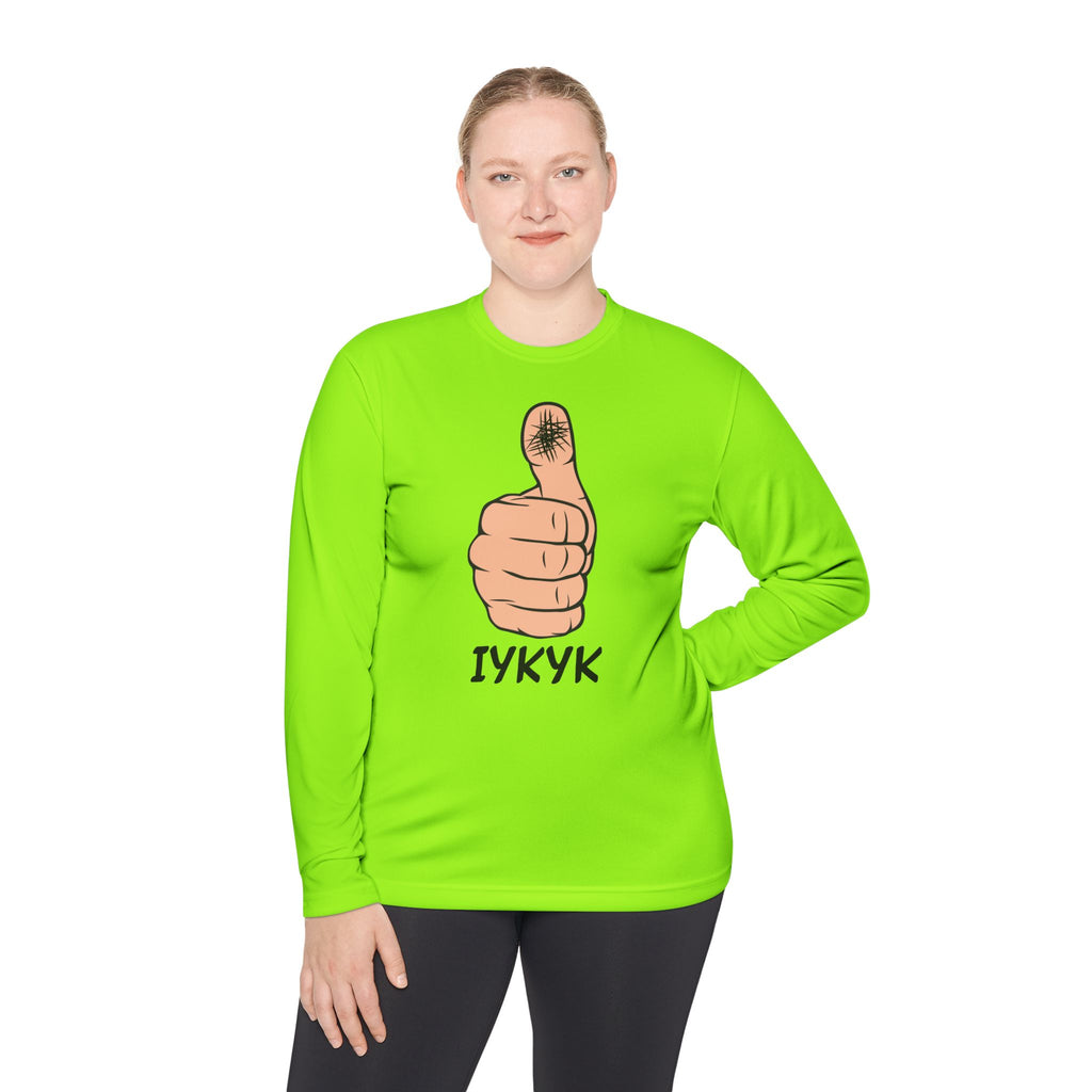 IYKYK — Unisex Long Sleeve T-Shirt