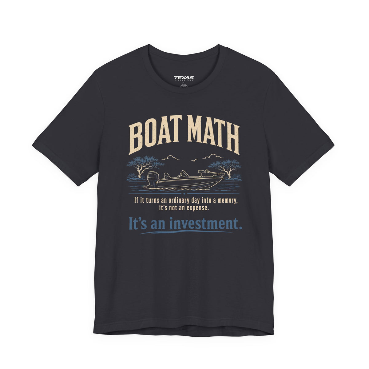 Boat Math — Unisex Cotton Tee