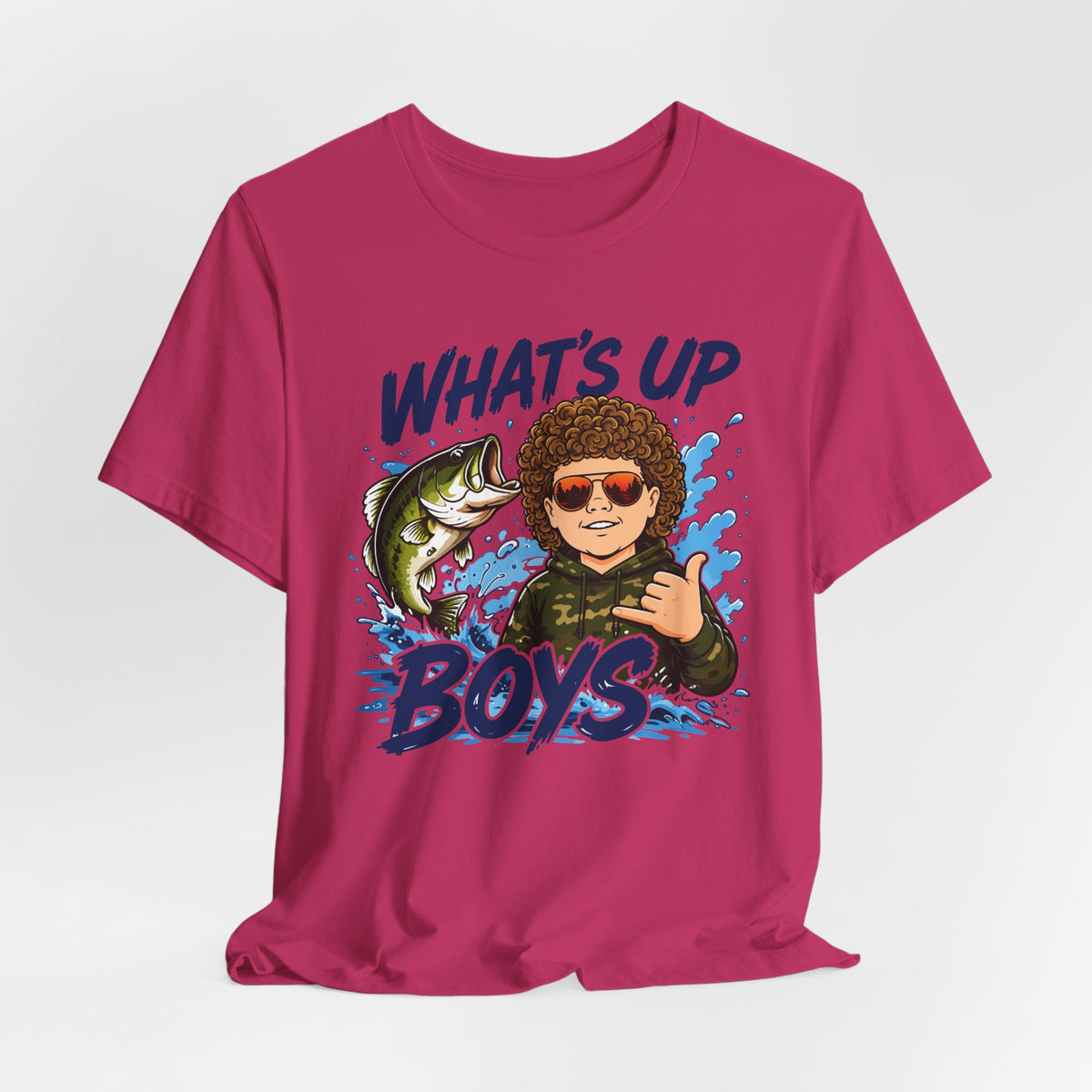 What’s Up Boys? Hang Loose — Unisex Cotton Tee