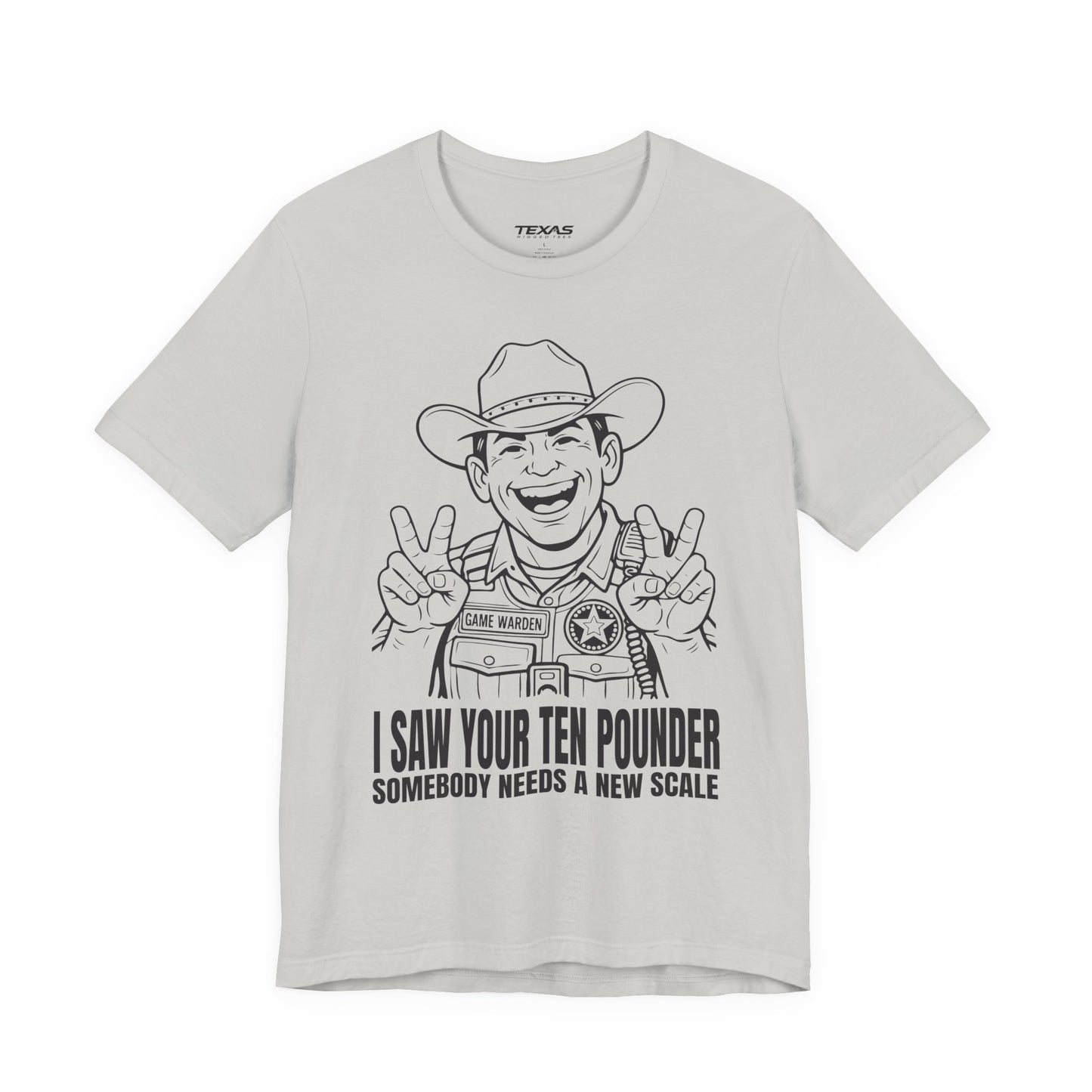 I Saw Your Ten Pounder — Unisex Cotton Tee
