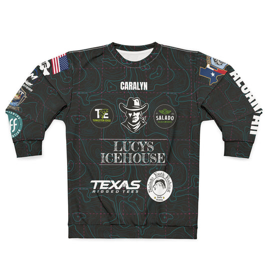 Caralyn Alcantar Black Jersey Sweatshirt
