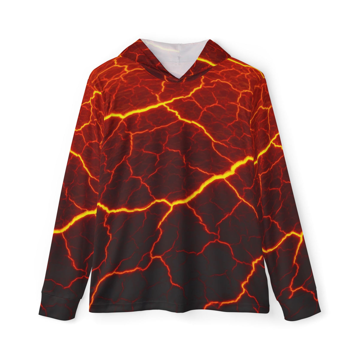 Molten Magma — Unisex Fishing Pullover Hoodie (SPF 50+)