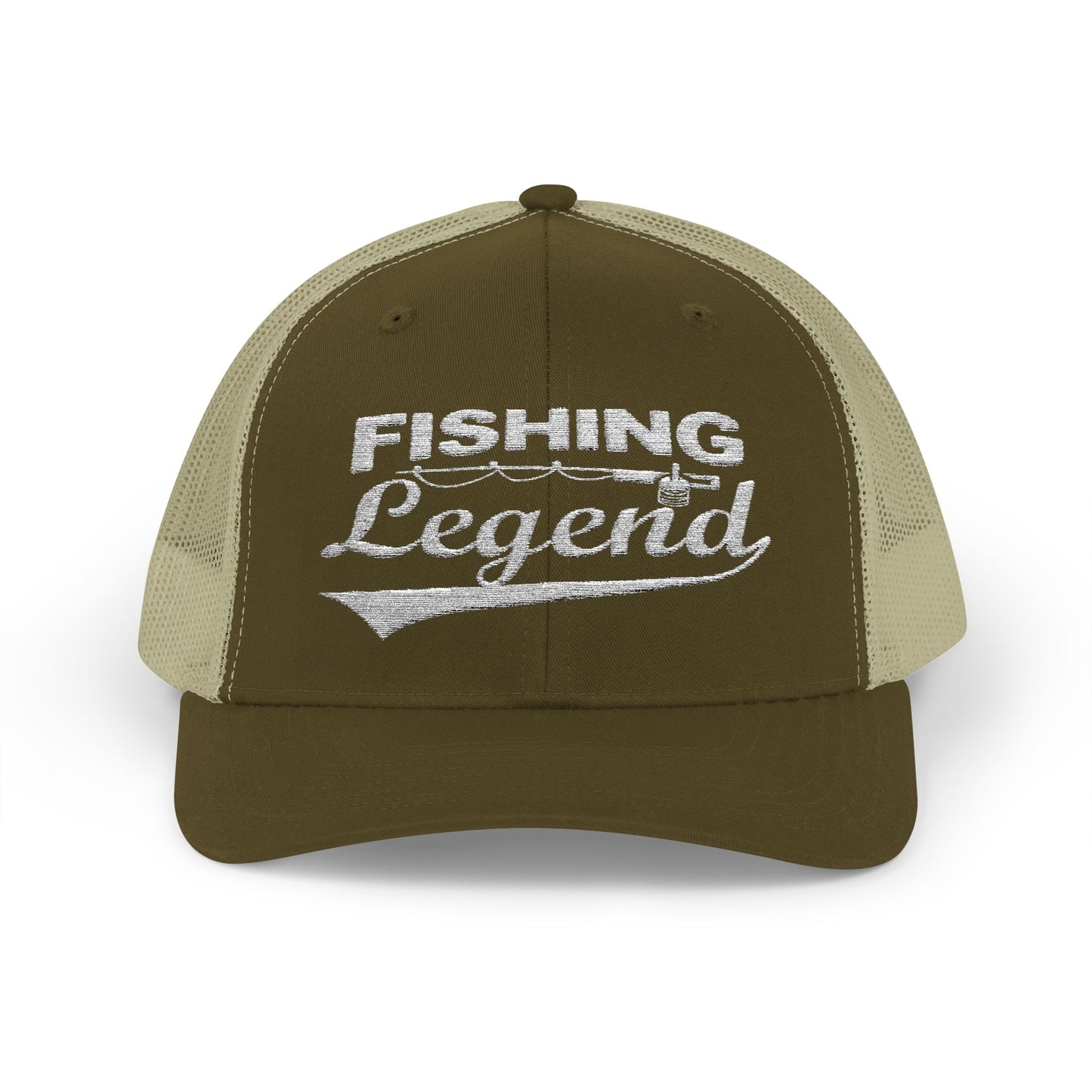 Fishing Legend — Embroidered Baseball Cap