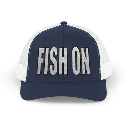 FISH ON — Embroidered Baseball Cap