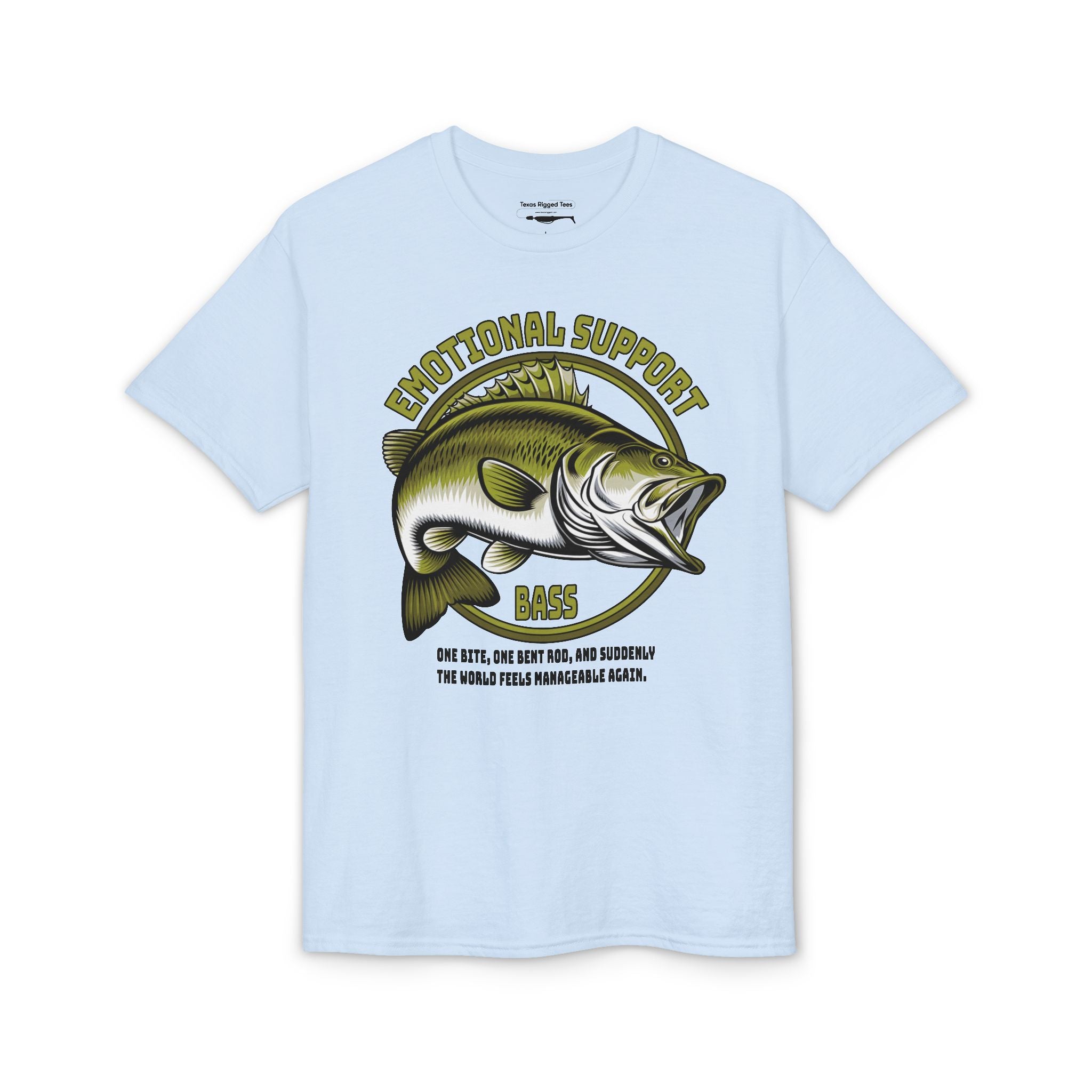 Emotional Support Bass — Unisex DryBlend® T-Shirt