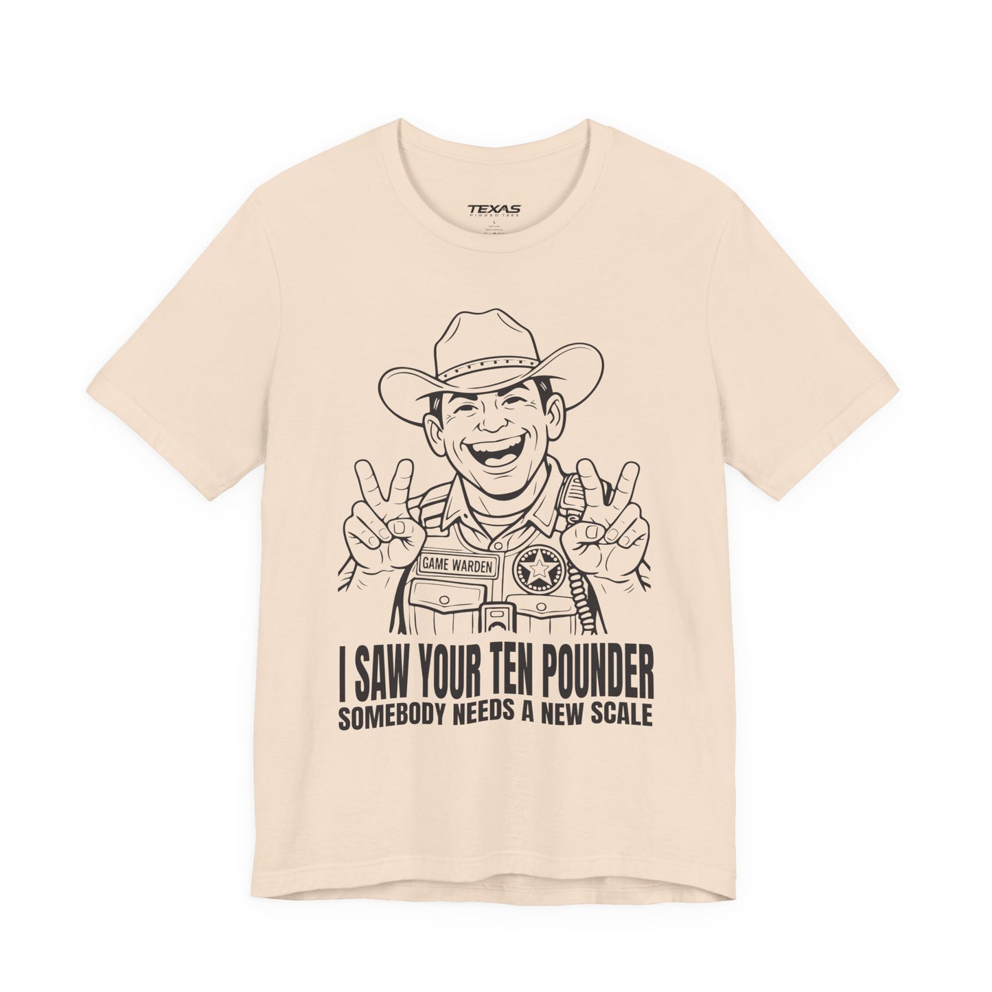 I Saw Your Ten Pounder — Unisex Cotton Tee