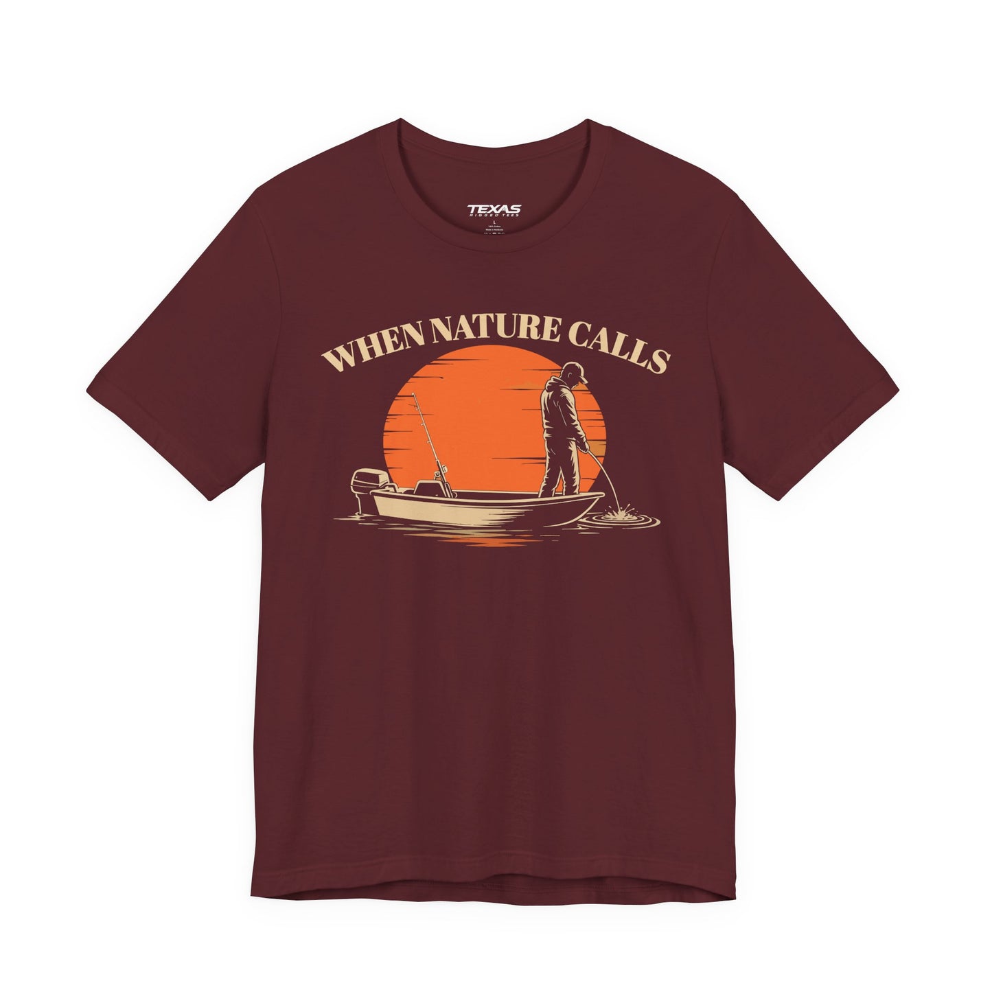 When Nature Calls — Unisex Cotton Tee