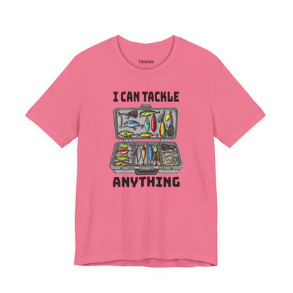 I Can Tackle Anything — Unisex Cotton Tee