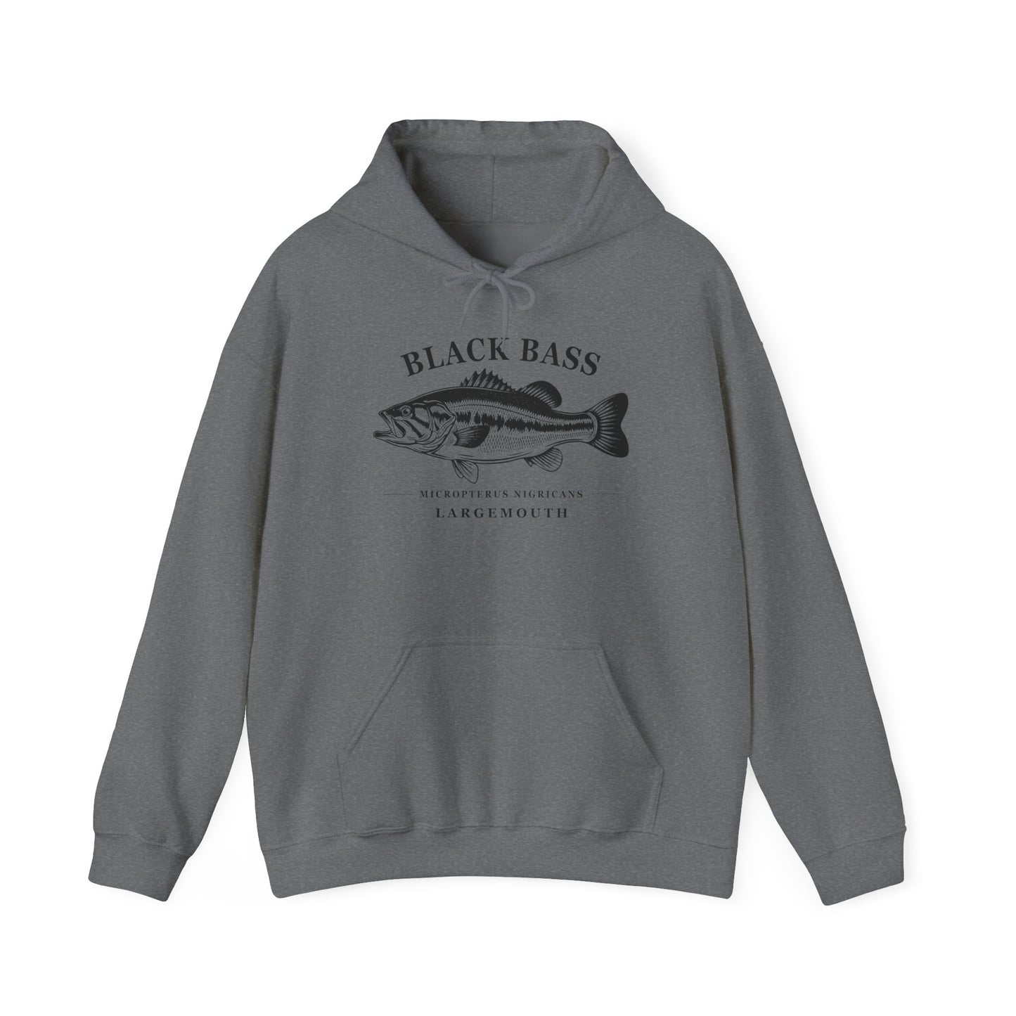 Black Bass — Unisex Hooded Sweatshirt