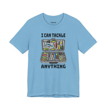 I Can Tackle Anything — Unisex Cotton Tee