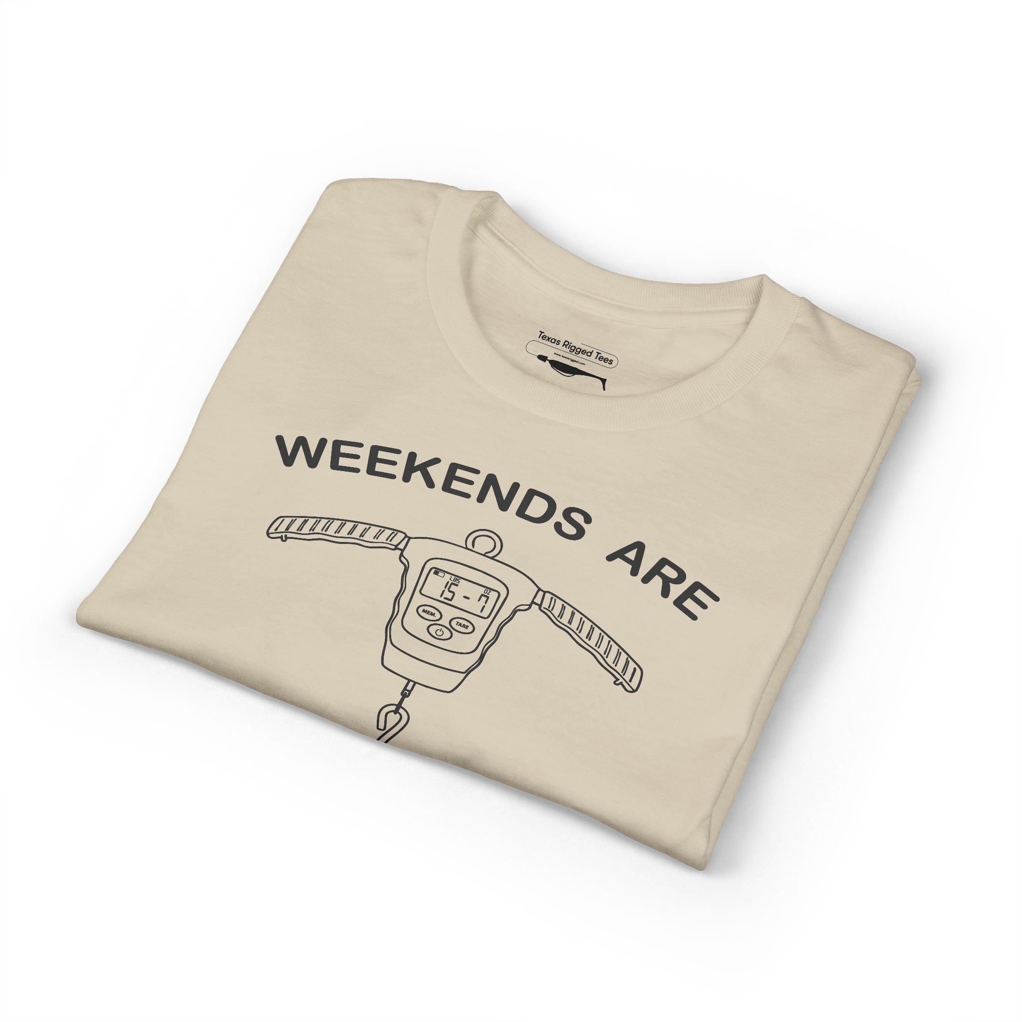 Weekends Are for Weigh-Ins — Unisex DryBlend® T-Shirt