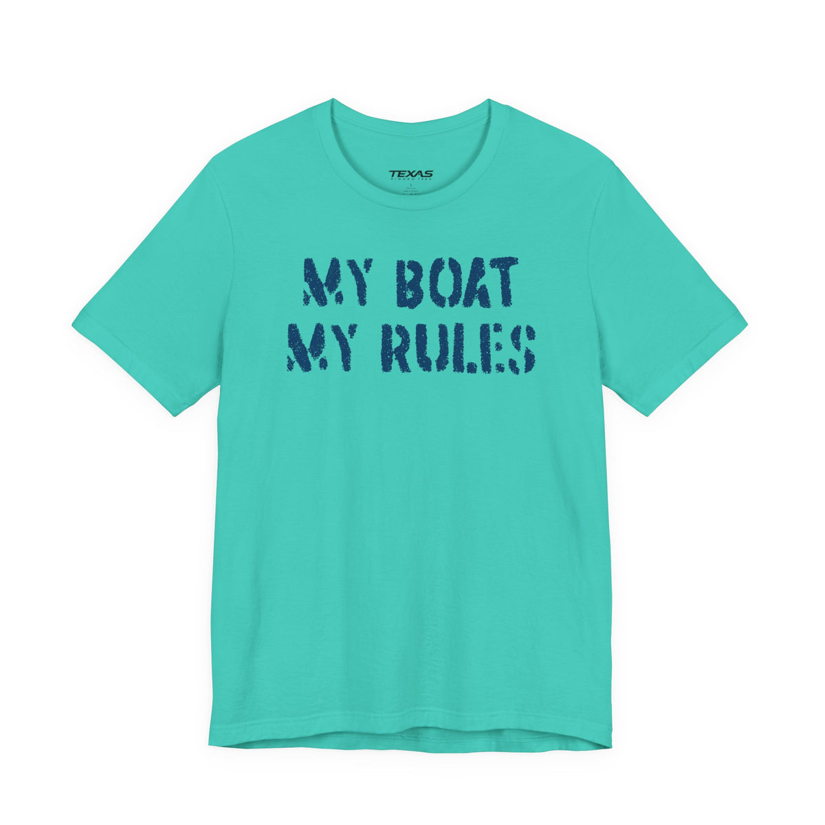 My Boat My Rules — Unisex Cotton Tee