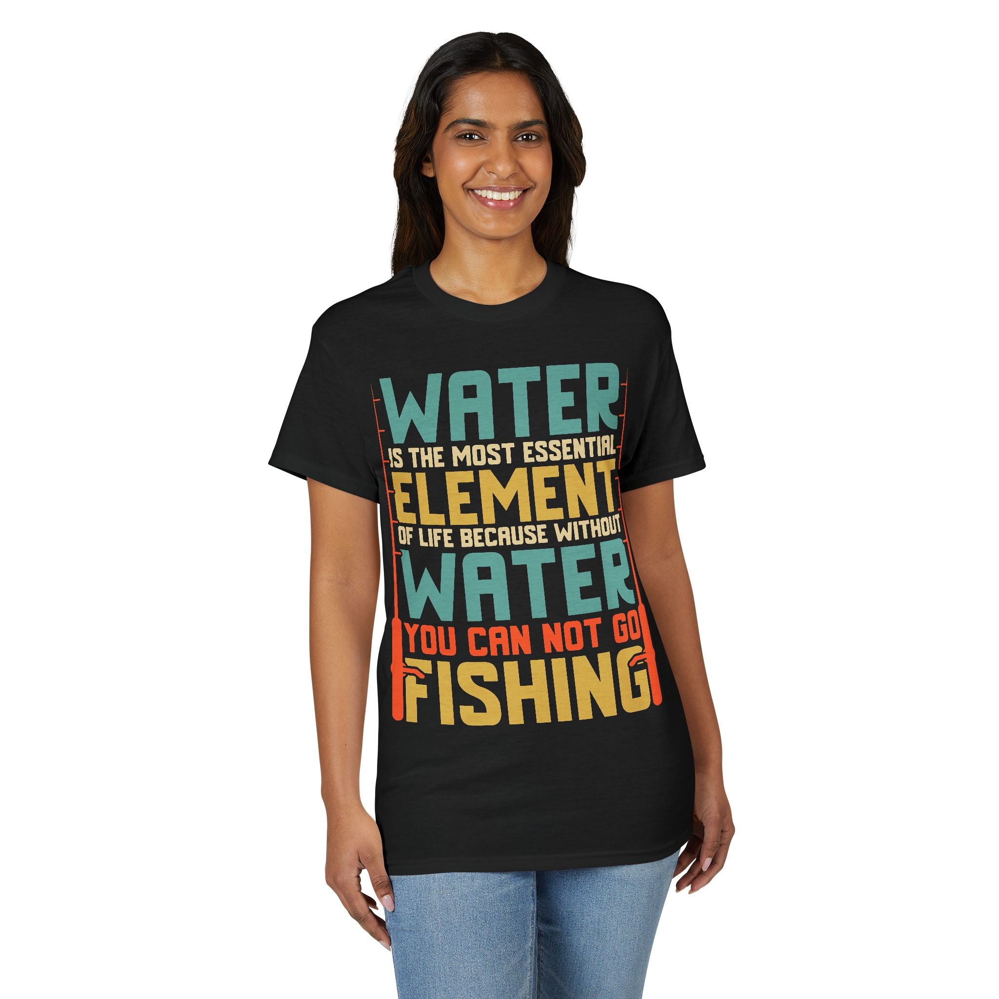 Water Is the Most Essential Element of Life — Unisex DryBlend® T-Shirt