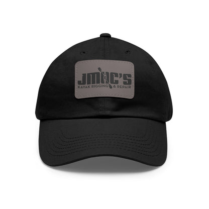 JMOC's Baseball Cap with Leather Patch (Rectangle)