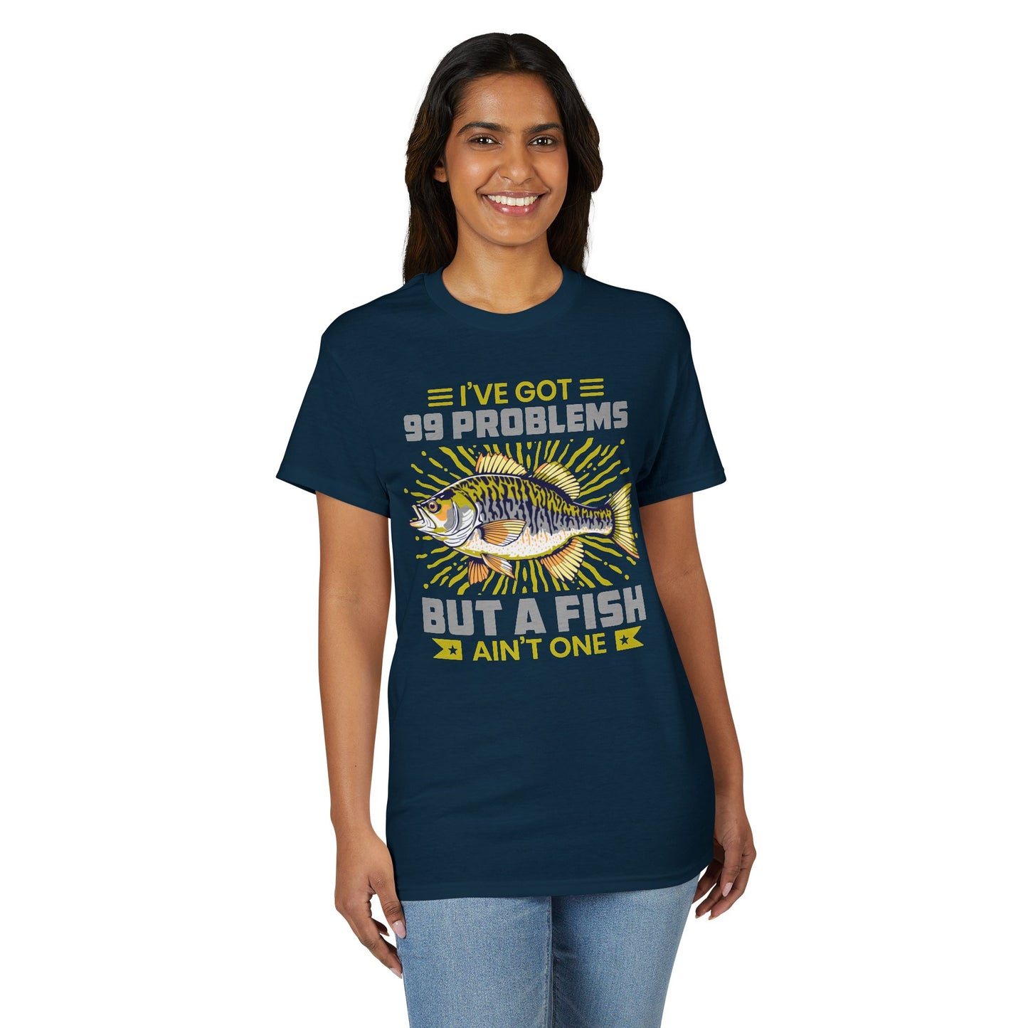 I’ve Got 99 Problems But a Fish Ain’t One — Unisex DryBlend® T-Shirt